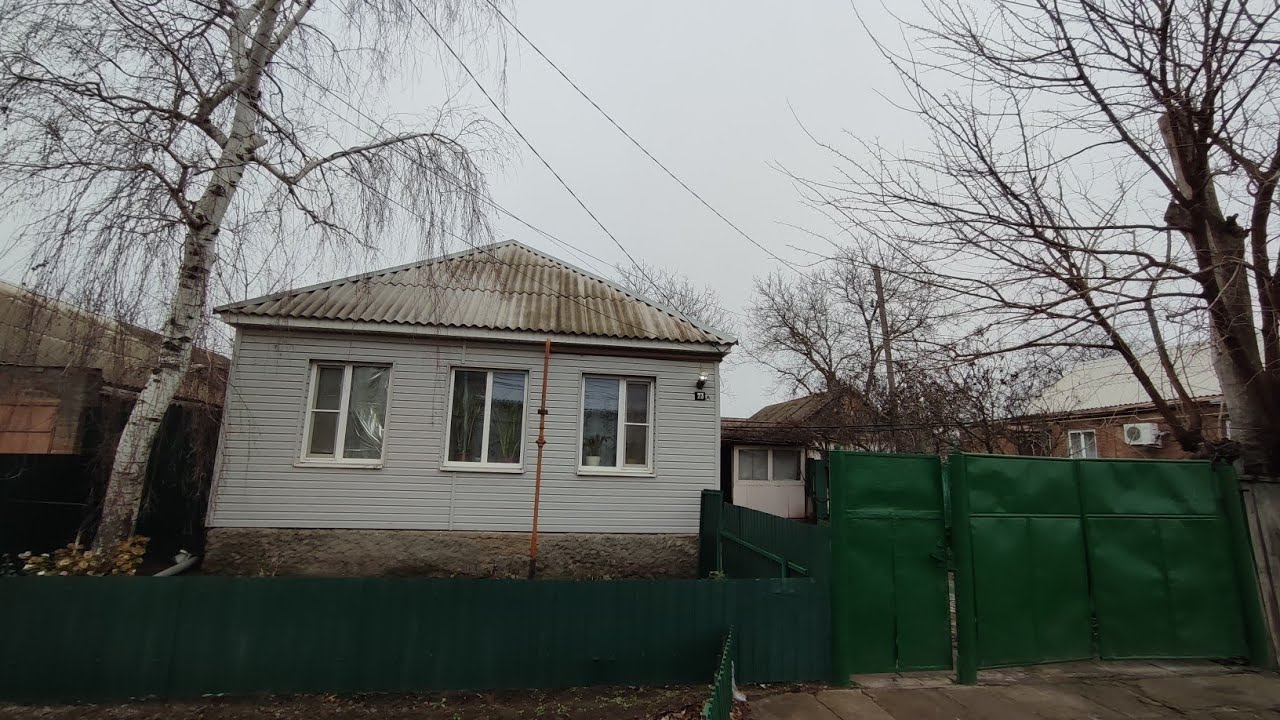 Жилой  дом  в   районном  центре Матвеев-Курган. 