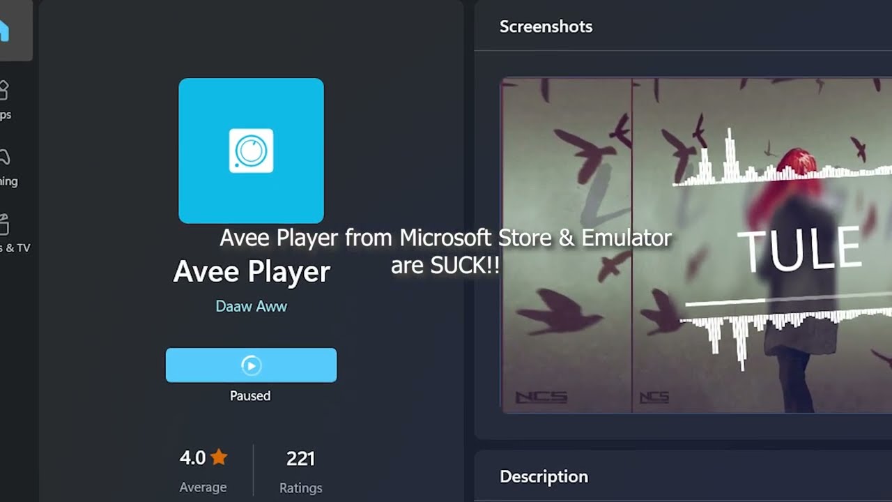 Tutorial installing Avee Player Mod on Windows 11 without Emulator! 2022