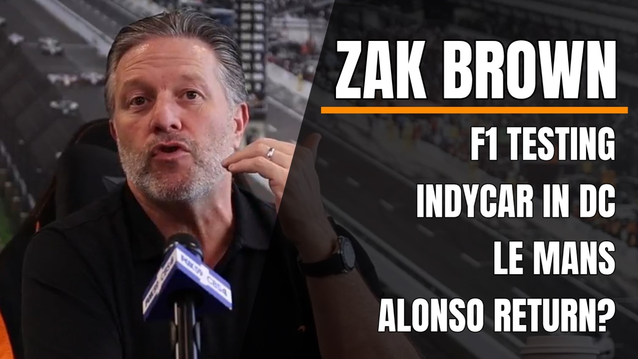 Zak Brown on Washington DC, F1 Testing, Fernando Alonso Indy 500 Comeback