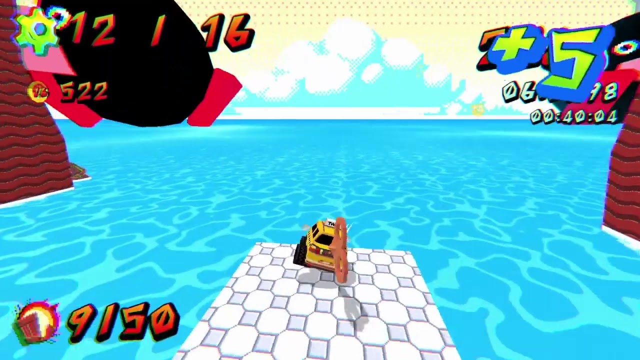 Yellow Taxi Goes Vroom updated demo all gears + bunnies speedrun 21:48:20 igt