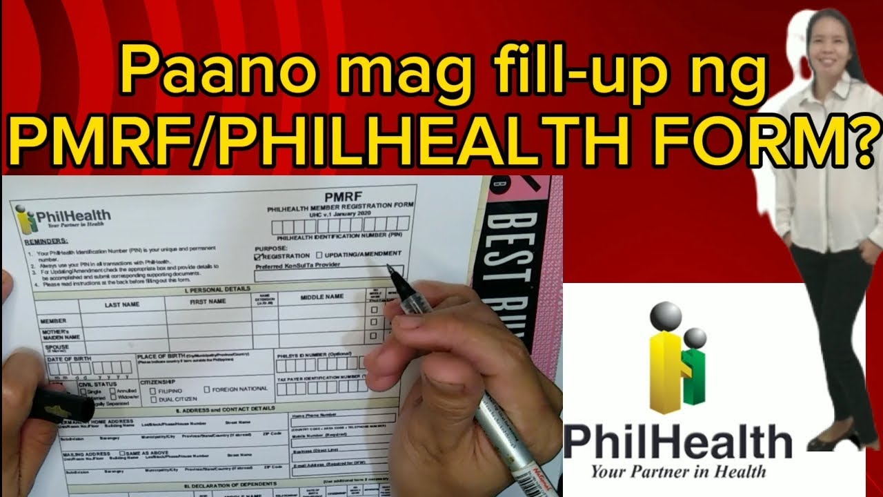 Paano mag fill-up ng PHILHEALTH FORM/PMRF