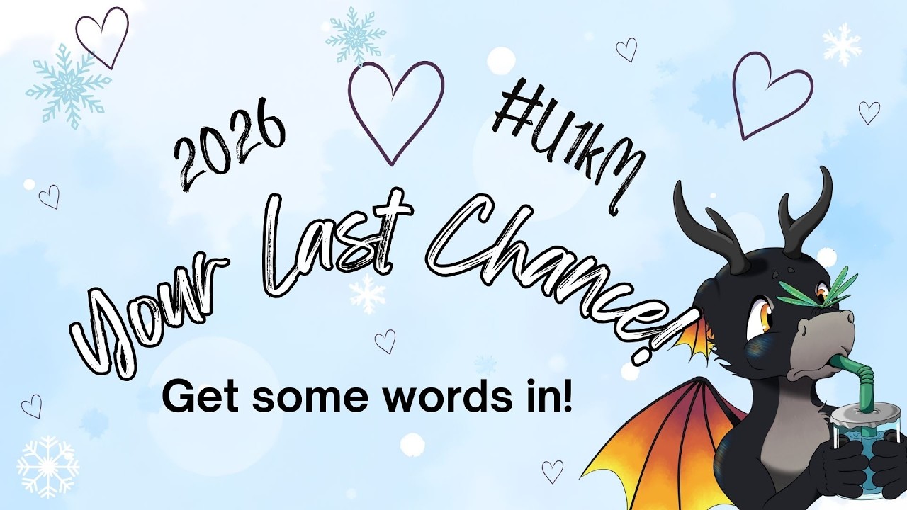 The LAST Sprint! - Authortube & Booktube Under 1K Marathon! #U1KM
