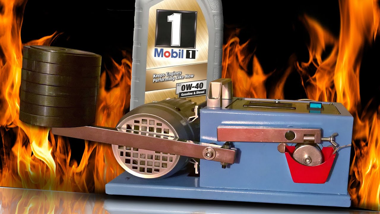 Mobil 1 New Life FS 0W40 Engine Oil Test 100°C Piotr Tester