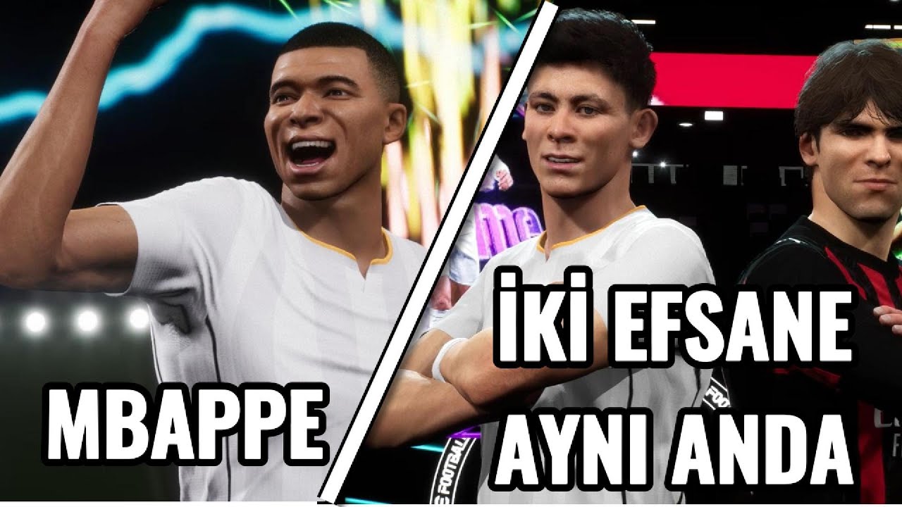 İKİ EFSANE AYNI ANDA GELDİ 😯 107 BOMBACI MBAPPE & KAKA - ARDA GÜLER ŞOWW #efootball2026