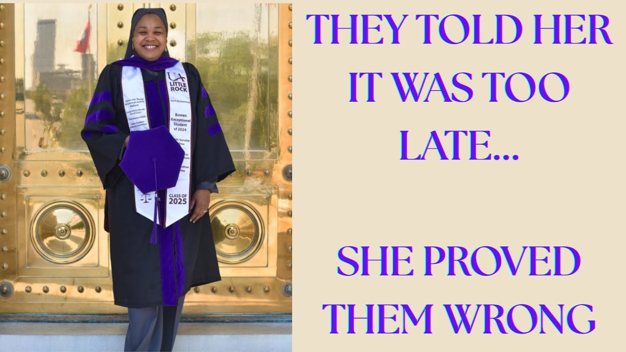 She Raised 8 Children and Graduated Law School