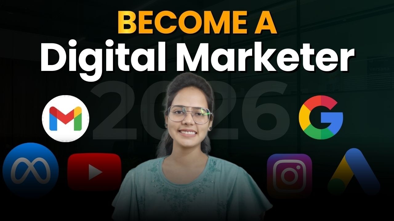 Complete ROADMAP to Start a Career in Digital Marketing in 2026🔥
