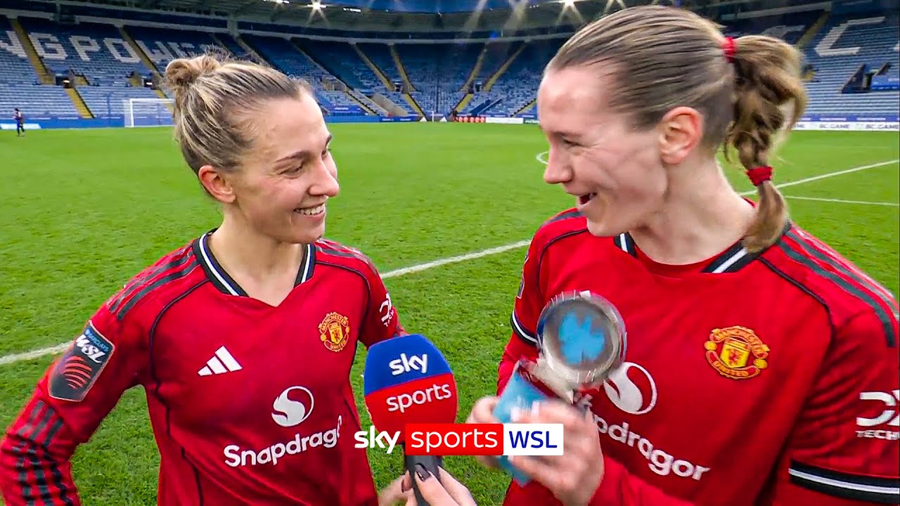 Julia Zigiotti Olme & Elisabeth Terland's FULL post-match interview! 🎙️| Leicester 0-2 Man Utd