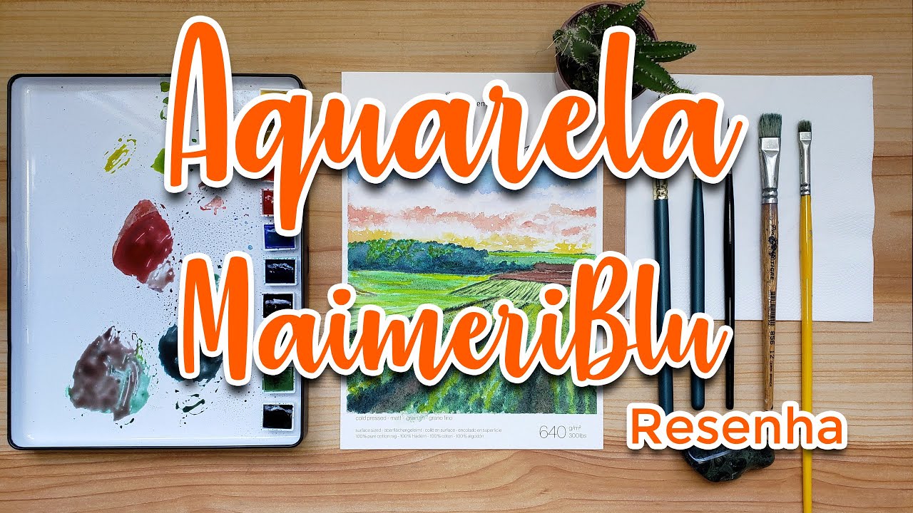 AQUARELA MaimeriBlu - PROFISSIONAL | RESENHA