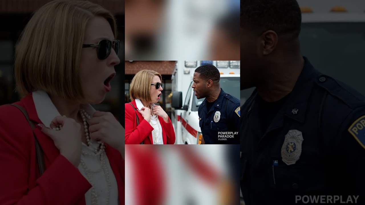 Karen Confronts Paramedic 🚨 His Savage Reply Ends Her 💀 #comedyshorts #funny #viral #funnyvideo