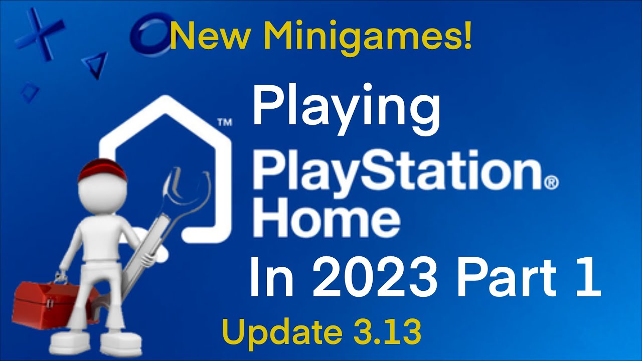 Playing PlayStation Home in 2023 Part 1: Update 3.13. New Minigames!