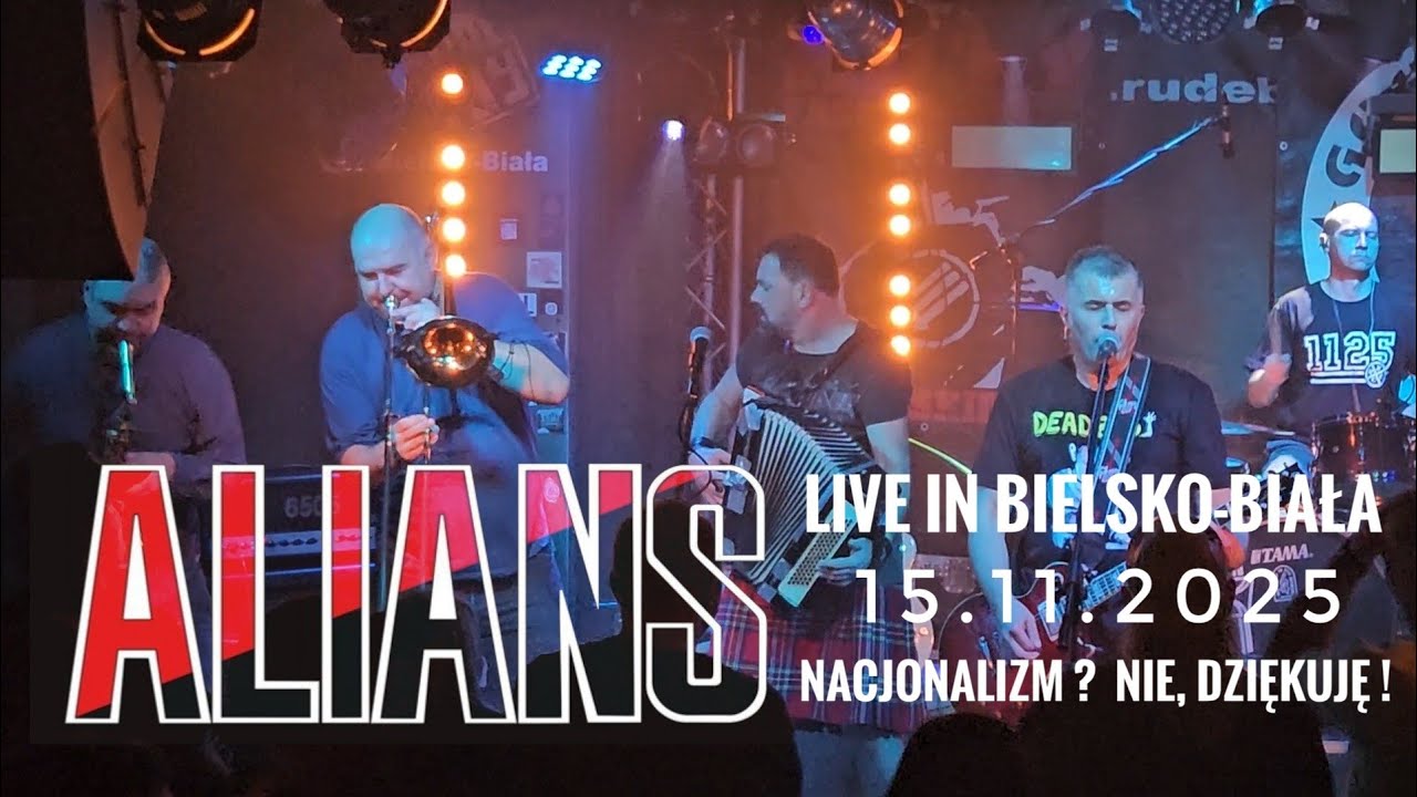 ALIANS   2025.11.15  live in Bielsko-Biała (NND Fest 13 - klub Rudeboy) [FULL SHOW] 