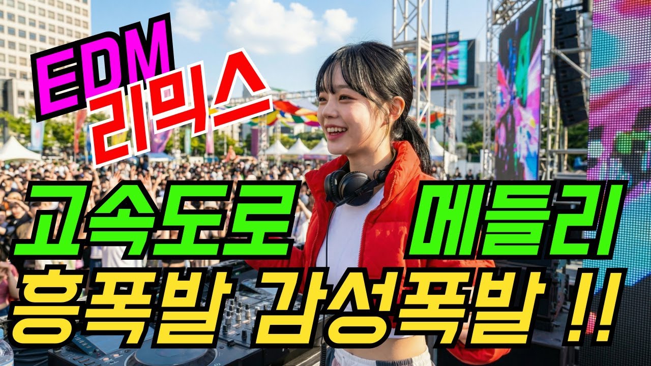 신나게 감성폭발! 트로트리믹스 고속도로메들리 1시간｜최신트로트｜EDM트로트｜디스코메들리