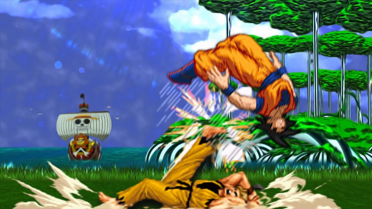 Can Goku do karate? [DBS Goku vs KOF God Ryo MUGEN]