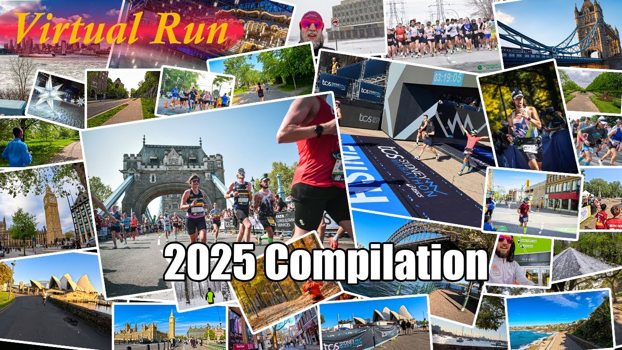 Virtual Run - Video for Treadmill - 2025 Compilation (31 videos)