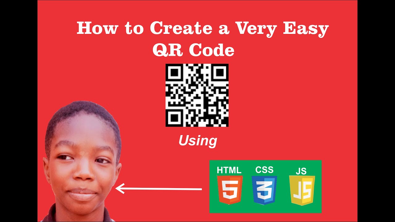 How to create a very easy QR Quick Response Code with JavaScript
