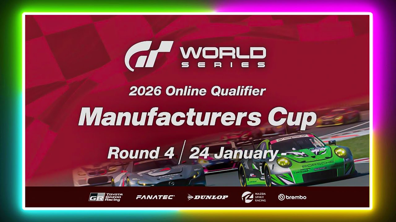 Gran Turismo 7 - Manufacturers Cup 2026: Classificação Online em Nürburgring 24h (24/01/2026)
