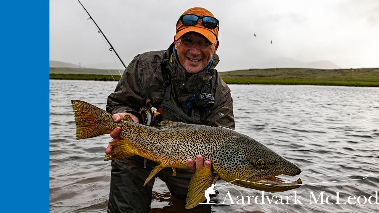 Fly Fishing Lake Thingvallavatn & Villingavatn In Iceland For Trout & Char