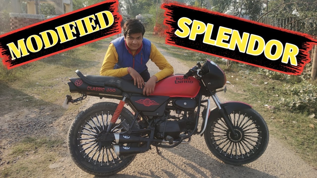Wrapping In Bike  \\ How To Wrap Your Bike \\ Modified Splendor
