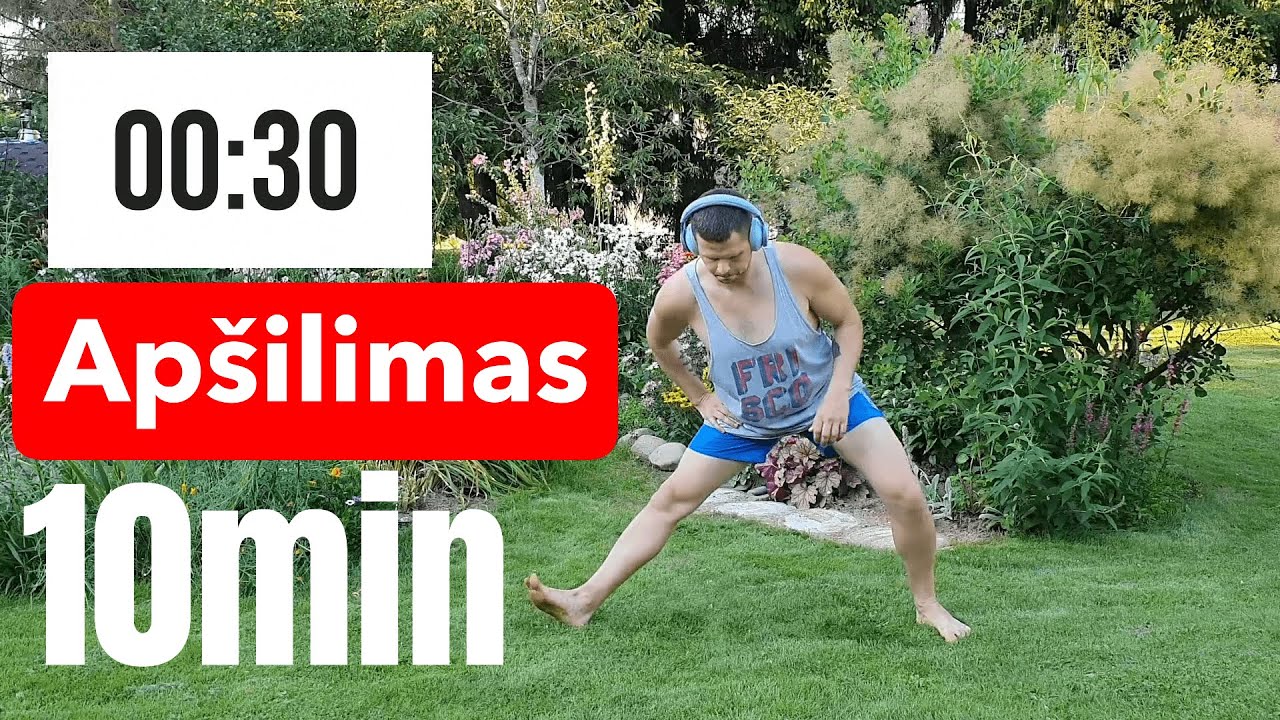 Apšilimo Pratimai Visam Kūnui 10 min