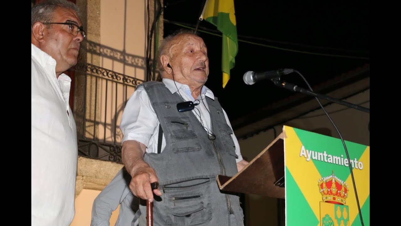 Pregón de Abilio Alonso en Peralejos de Abajo