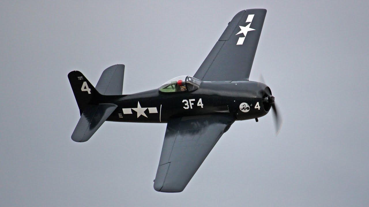 Corsair Nut's F8F Bearcat (ESM) Flight at PVMAC