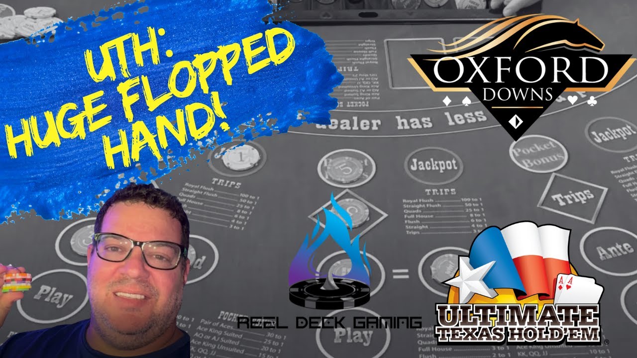 ULTIMATE TEXAS HOLD'EM: HERES A HUGE FLOP!