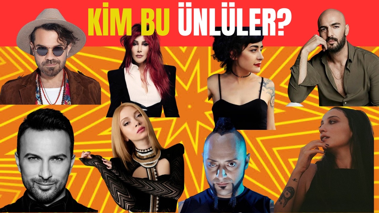 Kim Bu Ünlüler❓➡️(Ünlü Tahmin Yarışması)‼️‼️50 Ünlü 5 Saniye😎😎😎