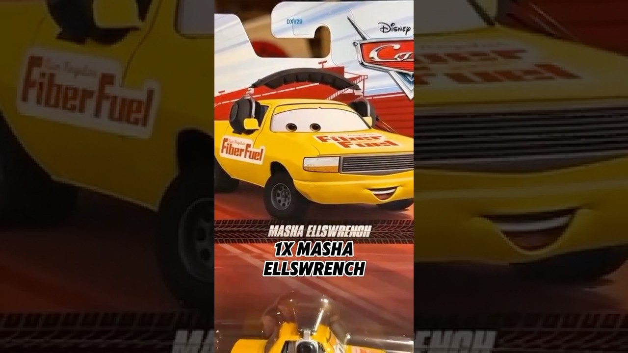 New Piston Cup Crew Chief Masha Ellswrench, Fiber Fuel! High Impact, Cho - 2025 Case U #disneycars