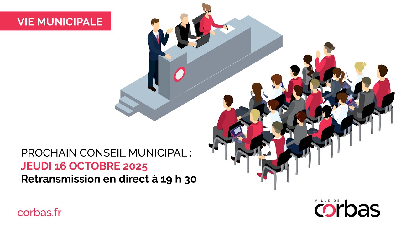 Conseil Municipal du 16 octobre 2025  -  Ville de Corbas