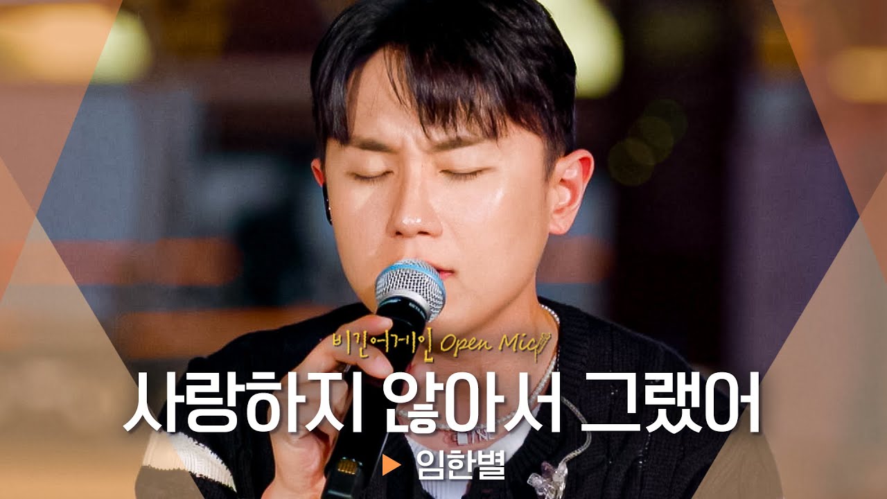 임한별(Onestar)이 들려주는 나쁜 남자의 이야기… '사랑하지 않아서 그랬어' ♬｜비긴어게인 오픈마이크