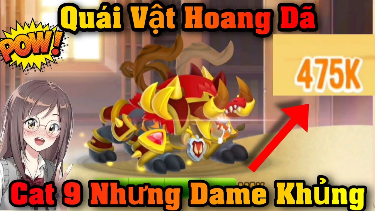 Dragon City Khám Phá : Phát Hiện Quái Vật Cá Sấu Hoang Dã Cat 9 Dame Khủng Rage Boot Berserker