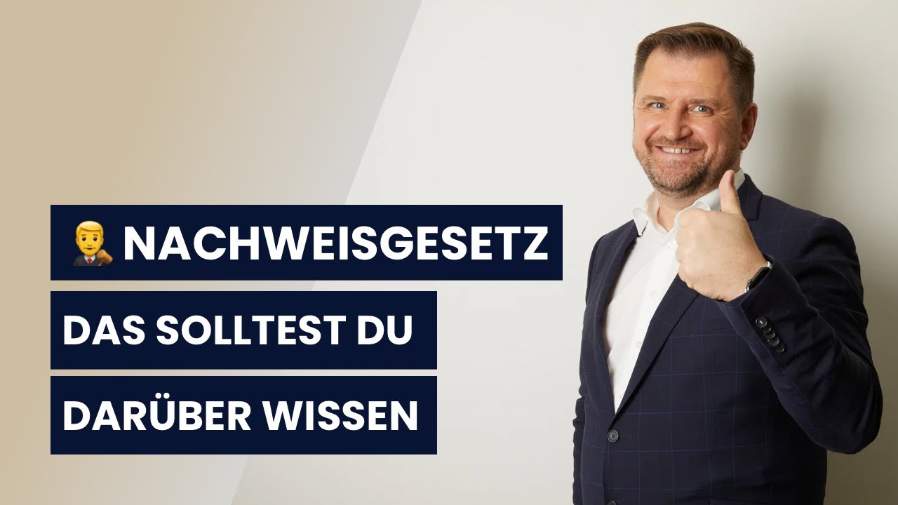 Nachweisgesetz im Arbeitsrecht: Was ist neu seit 2022? | Anwalt Ansgar Dittmar
