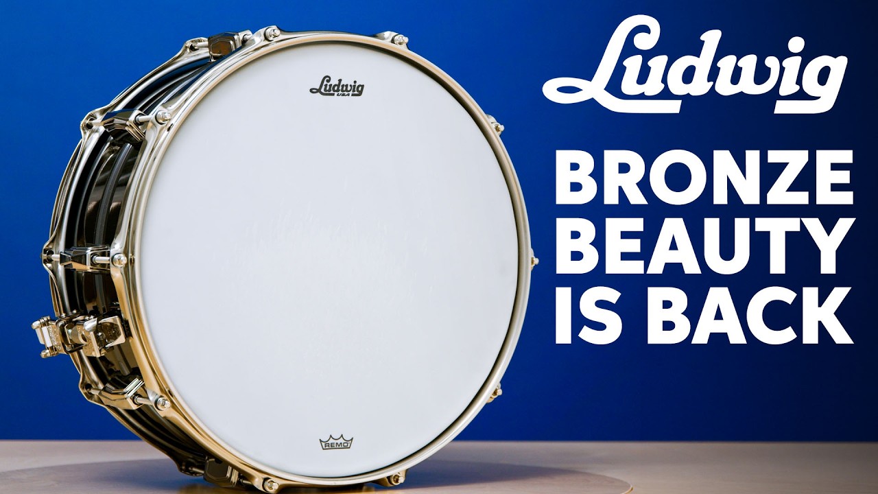 Малый барабан Ludwig Bronze Beauty: альтернатива Black Beauty?