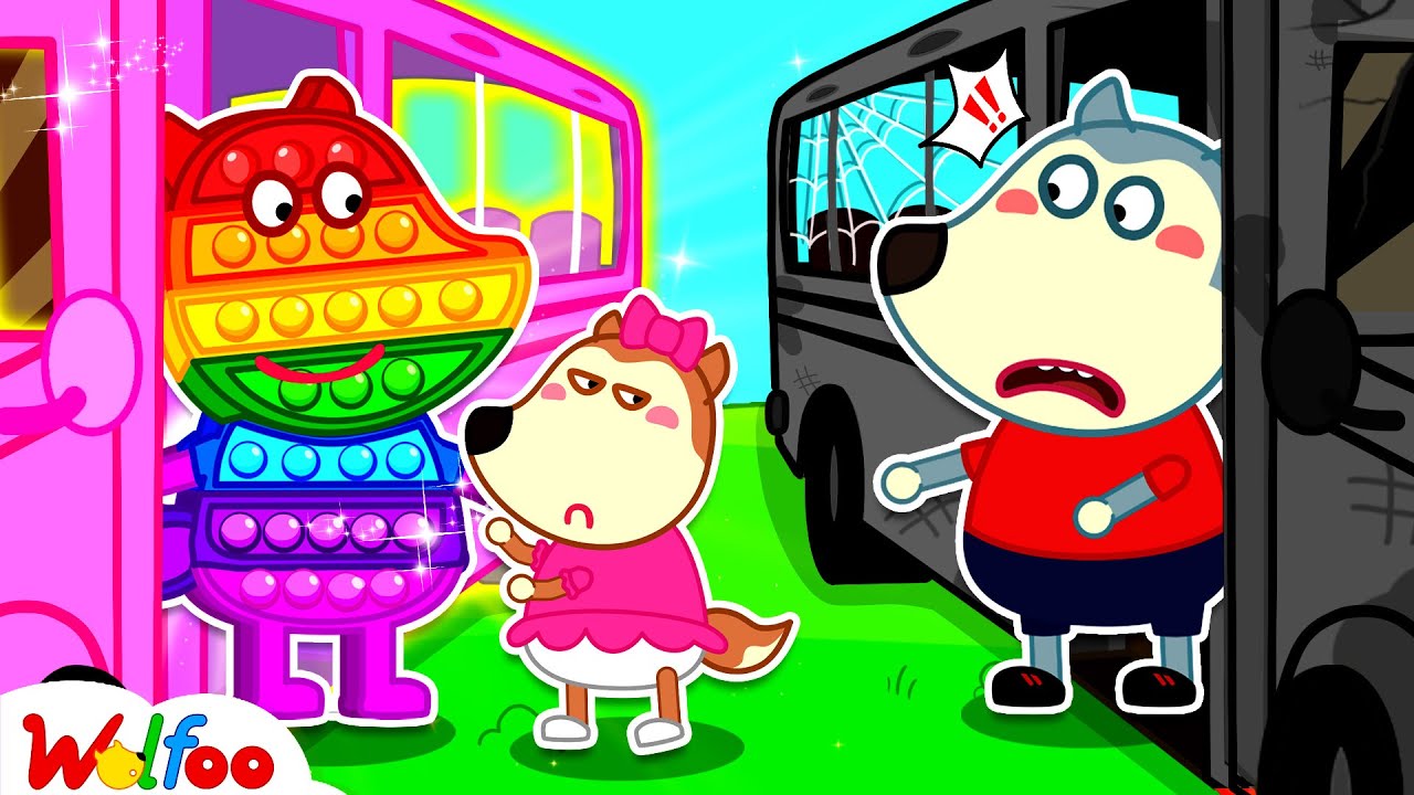 Wolfoo Feels Jealous with Wolfoo Pop It - Wolfoo Plays Pop It Challenge | Wolfoo Family