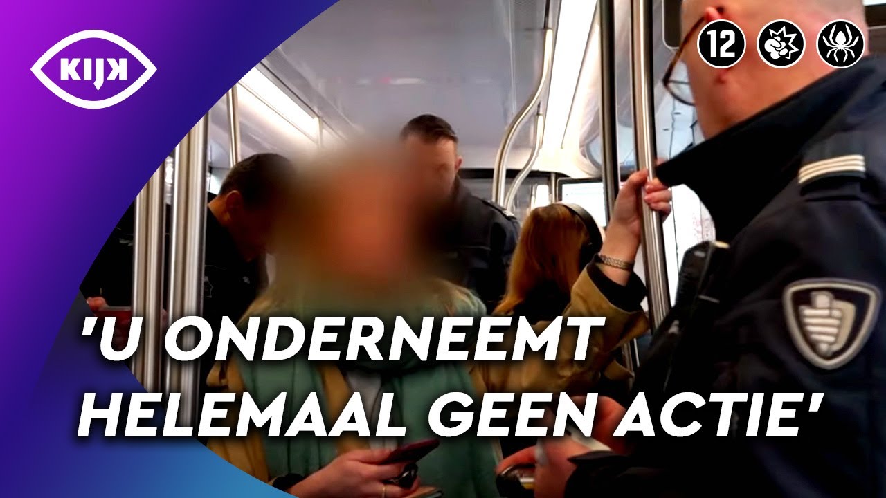 Verschillende SMOESJES waarom zwartrijders NIET INCHECKEN in de tram | Overtreders | KIJK Misdaad