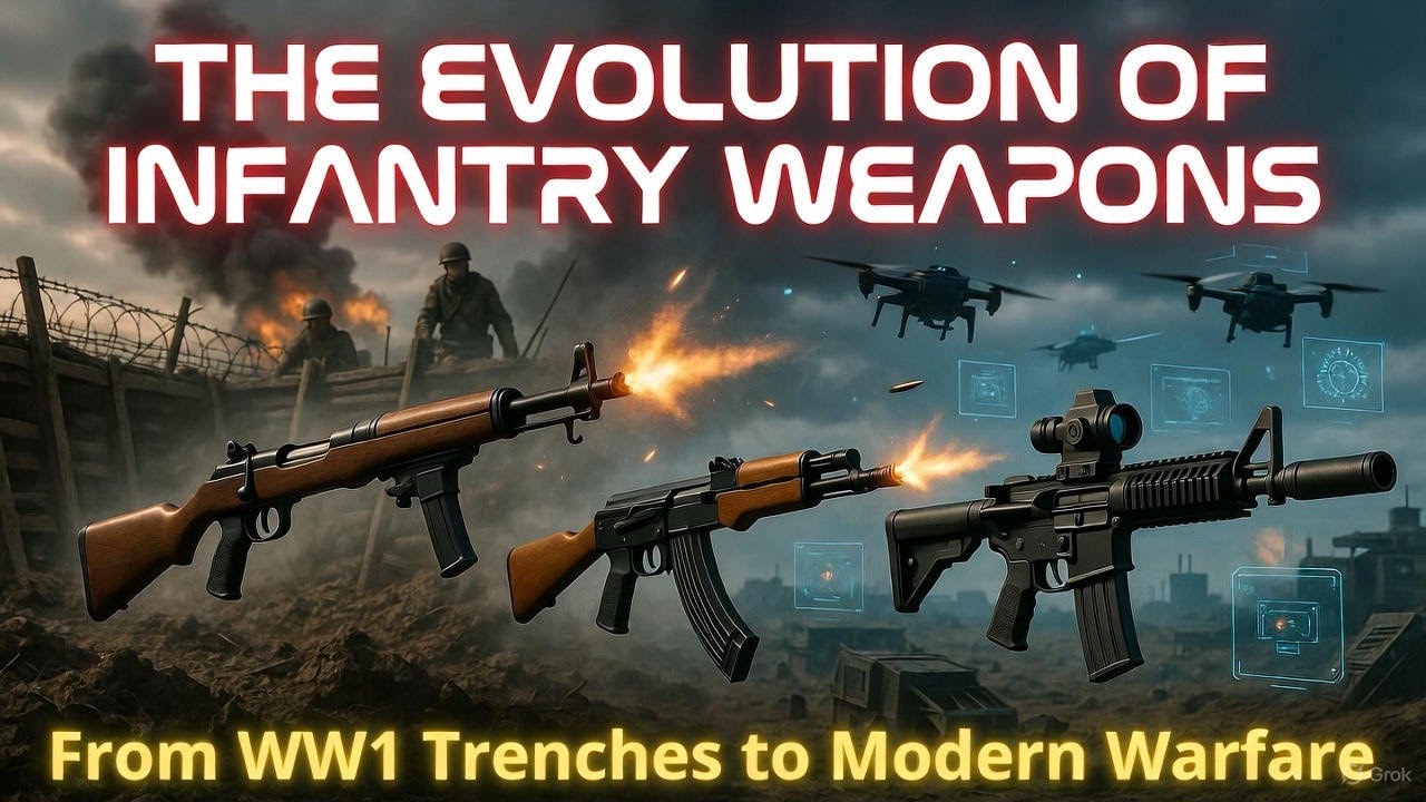 Evolution of Infantry Weapons: From World War 1 to Modern Warfare | Military Technology Documentary