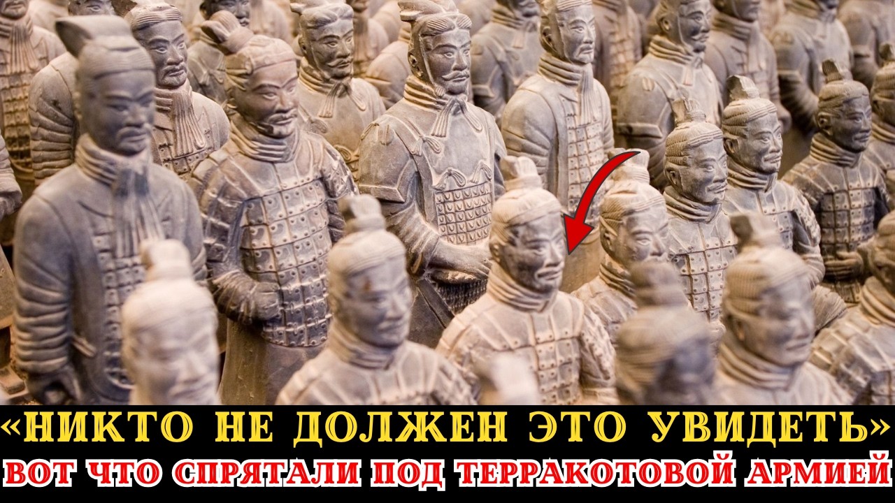 Под Терракотовой Армией Нашли То, Что Китай Не Хочет Показывать!