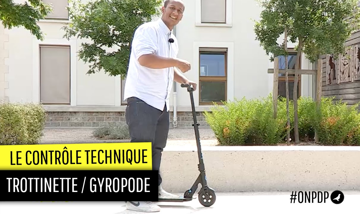 Contrôle Technique : trottinette et gyropode