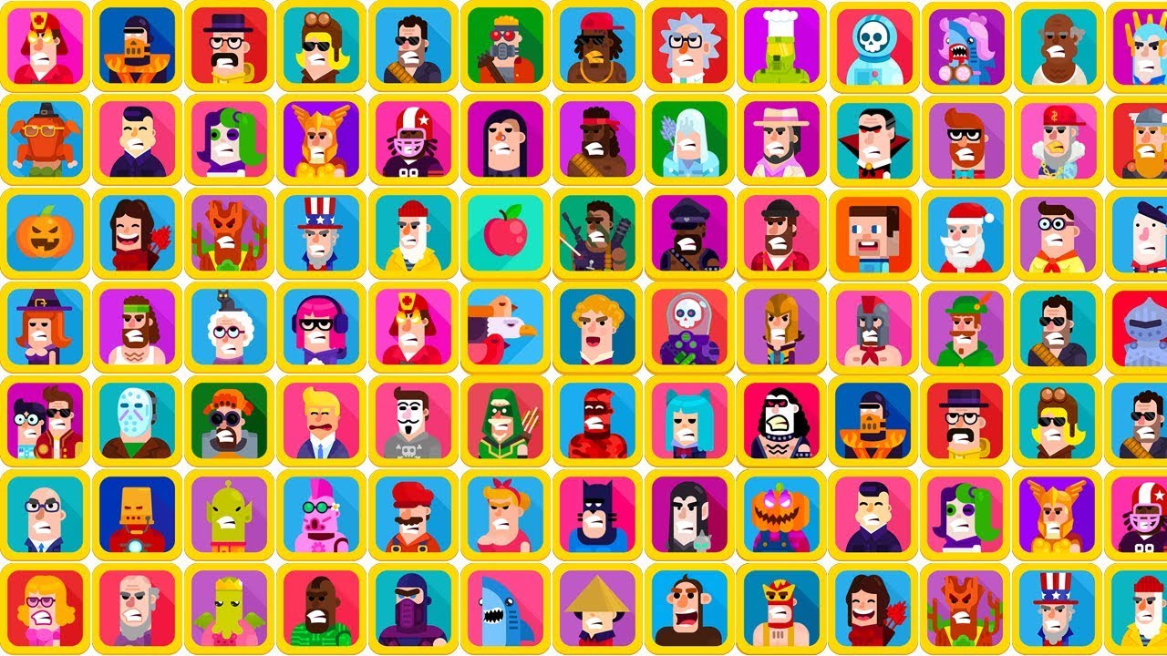 Bowmasters All 69 Characters Gameplay | Full Gameplay 2K 1440p