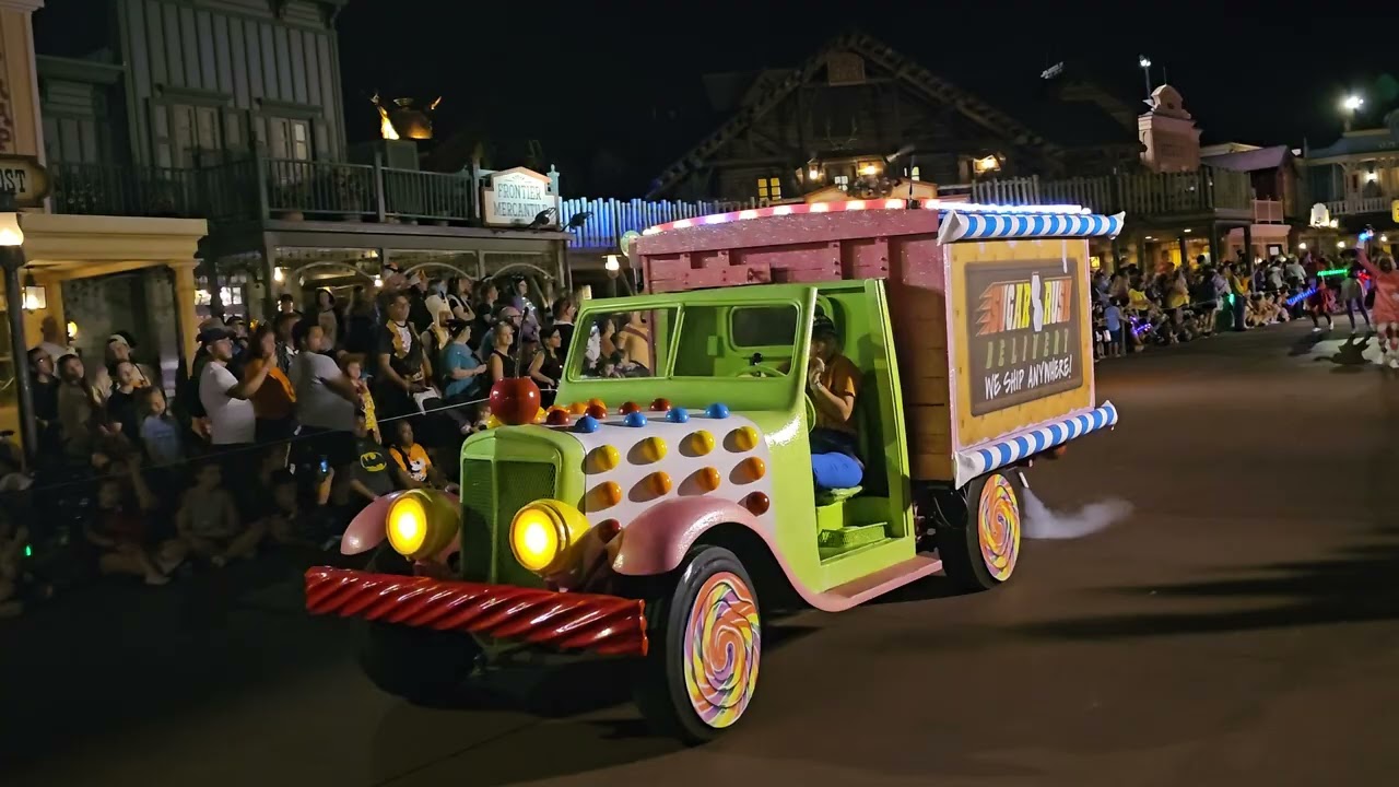 Mickey's 'Boo To You Halloween Parade' October 22nd 2023  - 4K - Magic Kingdom Orlando Florida