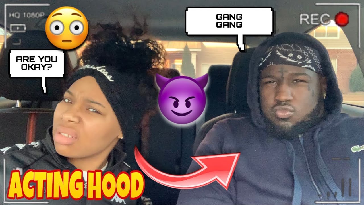 Acting “HOOD” To See How My GIRLFRIEND Reacts... *HILARIOUS*