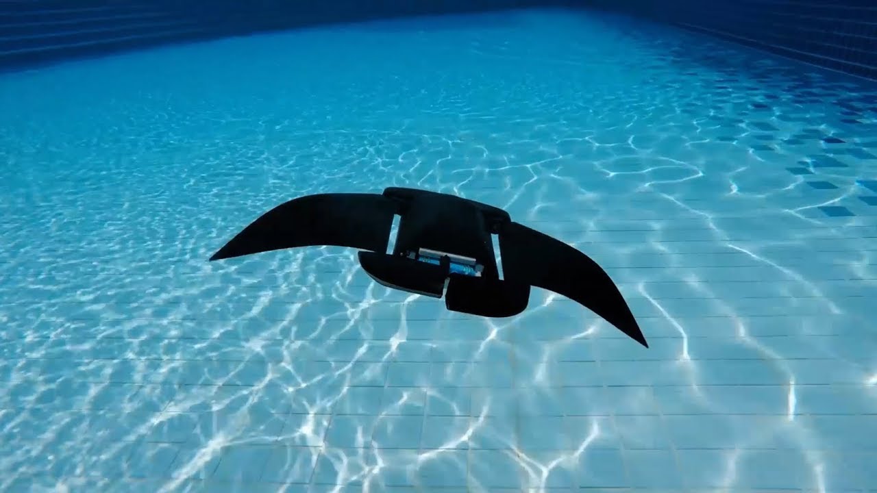 Manta ray robot offers alternative to existing autonomous underwater vehicles
