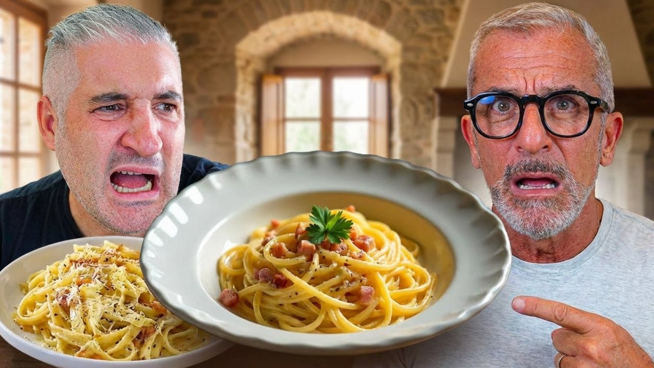 Authentic Roman Chef Reacts to Gordon Ramsay's Carbonara Recipe