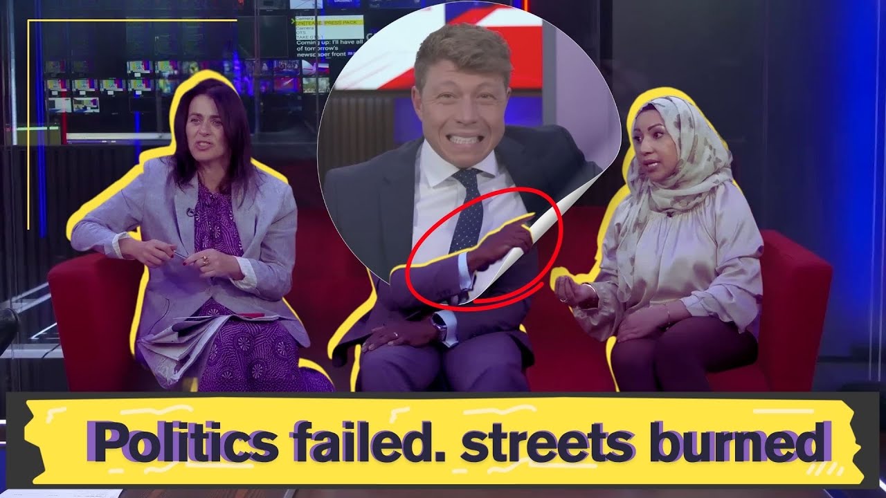 Blazing row on live TV as Patrick Christys loses his temper in a fierce showdown with guest over mig