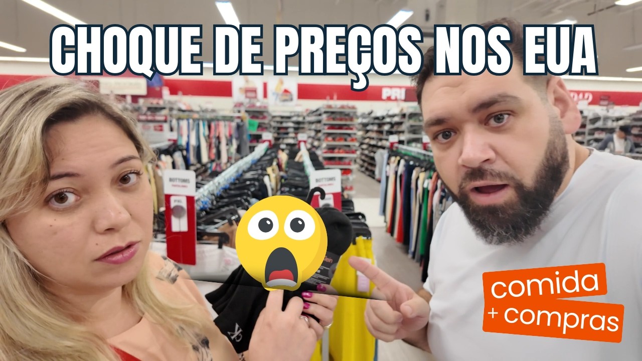 É MAIS BARATO QUE NO BRASIL? FOMOS VER PREÇOS NOS EUA 🇺🇸 #miami #orlando #florida #eua #usa #viagem