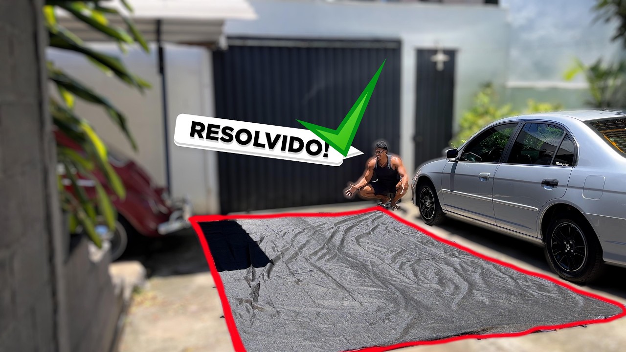AGORA MEU CIVIC ESTÁ PROTEGIDO DO SOL !!!