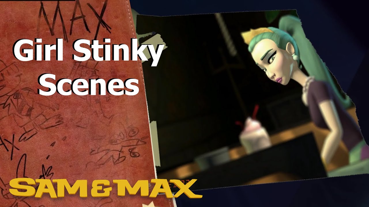 Girl Stinky Scene Compilation - Sam & Max Remastered