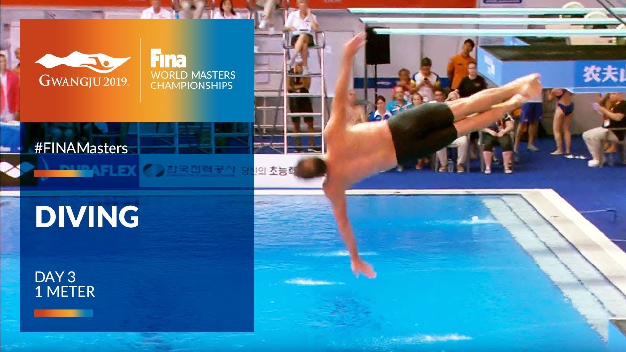 RE-LIVE | Diving Day 3 | 1m | FINA World Masters Championships 2019