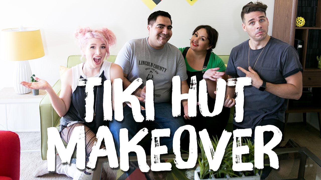 Tiki Hut Tiny Apartment Makeover | Breaking Beige | Mr. Kate