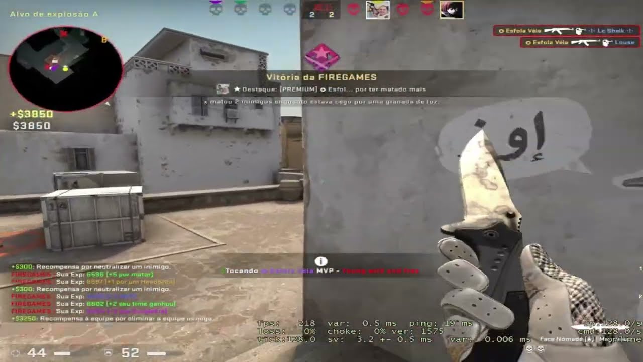 CS GO é pra louco